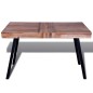 vidaXL Mesa de salón de madera de teca reciclada 