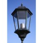 vidaXL Farola de jardín 3 brazos 230 cm verde oscuro/negro aluminio vidaXL Farola de jardín 3 brazos 230 cm verde oscuro/negro aluminio
