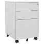 vidaXL Armario archivador acero gris claro 39x45x60 cm vidaXL Armario archivador acero gris claro 39x45x60 cm