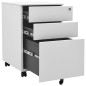 vidaXL Armario archivador acero gris claro 39x45x60 cm vidaXL Armario archivador acero gris claro 39x45x60 cm