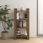 vidaXL Estantería/divisor de espacios madera marrón miel 60x35x125 cm vidaXL Estantería/divisor de espacios madera marrón miel 60x35x125 cm