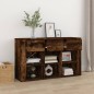 vidaXL Aparador madera contrachapada roble ahumado 100x30x59,5 cm vidaXL Aparador madera contrachapada roble ahumado 100x30x59,5 cm