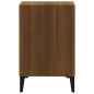 vidaXL Mueble para TV madera contrachapada marrón roble 100x35x55 cm vidaXL Mueble para TV madera contrachapada marrón roble 100x35x55 cm