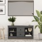 vidaXL Mueble de TV de madera maciza de pino gris 103x36,5x52 cm vidaXL Mueble de TV de madera maciza de pino gris 103x36,5x52 cm