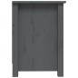 vidaXL Mueble de TV de madera maciza de pino gris 103x36,5x52 cm vidaXL Mueble de TV de madera maciza de pino gris 103x36,5x52 cm
