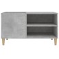vidaXL Mueble discos madera contrachapada gris hormigón 84,5x38x48 cm vidaXL Mueble discos madera contrachapada gris hormigón 84,5x38x48 cm