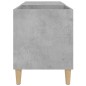 vidaXL Mueble discos madera contrachapada gris hormigón 84,5x38x48 cm vidaXL Mueble discos madera contrachapada gris hormigón 84,5x38x48 cm