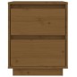 vidaXL Mesitas de noche 2 uds madera de pino marrón miel 40x35x50 cm vidaXL Mesitas de noche 2 uds madera de pino marrón miel 40x35x50 cm