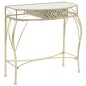 vidaXL Mesa auxiliar estilo francés metal 82x39x76 cm dorada vidaXL Mesa auxiliar estilo francés metal 82x39x76 cm dorada