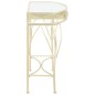vidaXL Mesa auxiliar estilo francés metal 82x39x76 cm dorada vidaXL Mesa auxiliar estilo francés metal 82x39x76 cm dorada