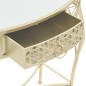 vidaXL Mesa auxiliar estilo francés metal 82x39x76 cm dorada vidaXL Mesa auxiliar estilo francés metal 82x39x76 cm dorada