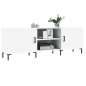 vidaXL Mueble para TV madera de ingeniería blanco 150x30x50 cm vidaXL Mueble para TV madera de ingeniería blanco 150x30x50 cm