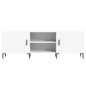 vidaXL Mueble para TV madera de ingeniería blanco 150x30x50 cm vidaXL Mueble para TV madera de ingeniería blanco 150x30x50 cm
