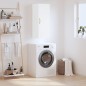 vidaXL Armario de pared blanco 34,5x34x90 cm vidaXL Armario de pared blanco 34,5x34x90 cm