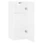 vidaXL Armario de pared blanco 34,5x34x90 cm vidaXL Armario de pared blanco 34,5x34x90 cm