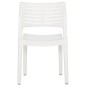 vidaXL Sillas de jardín 2 unidades polipropileno blanco vidaXL Sillas de jardín 2 unidades polipropileno blanco