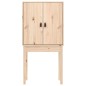 vidaXL Aparador alto de madera maciza de pino 60x40x120 cm vidaXL Aparador alto de madera maciza de pino 60x40x120 cm