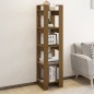vidaXL Estantería/divisor de espacios madera marrón miel 41x35x160 cm vidaXL Estantería/divisor de espacios madera marrón miel 41x35x160 cm