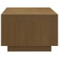 vidaXL Mesa de centro de madera maciza pino marrón miel 110x50x33,5 cm vidaXL Mesa de centro de madera maciza pino marrón miel 110x50x33,5 cm
