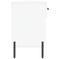 vidaXL Banco zapatero madera de ingeniería blanco 102x35x55 cm vidaXL Banco zapatero madera de ingeniería blanco 102x35x55 cm