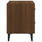 vidaXL Mesita de noche color roble marrón 40x35x47,5 cm vidaXL Mesita de noche color roble marrón 40x35x47,5 cm