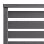 vidaXL Panel de valla de WPC gris 180x180 cm vidaXL Panel de valla de WPC gris 180x180 cm