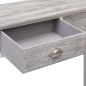 vidaXL Mesa consola de madera gris 90x30x77 cm vidaXL Mesa consola de madera gris 90x30x77 cm