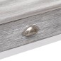 vidaXL Mesa consola de madera gris 90x30x77 cm vidaXL Mesa consola de madera gris 90x30x77 cm