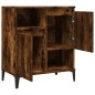 vidaXL Aparador madera contrachapada color roble ahumado 60x35x70 cm vidaXL Aparador madera contrachapada color roble ahumado 60x35x70 cm