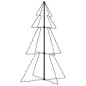 vidaXL Árbol de Navidad 160 LEDs interior y exterior 78x120 cm vidaXL Árbol de Navidad 160 LEDs interior y exterior 78x120 cm