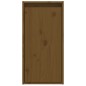 vidaXL Armario de pared madera maciza de pino marrón miel 30x30x60 cm vidaXL Armario de pared madera maciza de pino marrón miel 30x30x60 cm