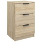 vidaXL Mesita de noche color roble Sonoma 40x36x65 cm vidaXL Mesita de noche color roble Sonoma 40x36x65 cm