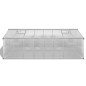 vidaXL Invernadero de aluminio 481x250x195 cm 23,44 m³ vidaXL Invernadero de aluminio 481x250x195 cm 23,44 m³