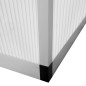 vidaXL Invernadero de aluminio 481x250x195 cm 23,44 m³ vidaXL Invernadero de aluminio 481x250x195 cm 23,44 m³
