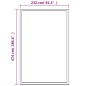 vidaXL Invernadero de aluminio 481x250x195 cm 23,44 m³ vidaXL Invernadero de aluminio 481x250x195 cm 23,44 m³