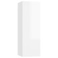 vidaXL Muebles de TV 2 uds blanco brillo 30,5x30x90 cm vidaXL Muebles de TV 2 uds blanco brillo 30,5x30x90 cm