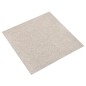 vidaXL Baldosas de suelo de moqueta 20 uds 5 m² 50x50 cm beige claro vidaXL Baldosas de suelo de moqueta 20 uds 5 m² 50x50 cm beige claro
