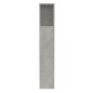 vidaXL Mueble cabecero gris hormigón 100x18,5x104,5 cm vidaXL Mueble cabecero gris hormigón 100x18,5x104,5 cm