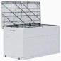 vidaXL Caja de almacenamiento de jardín 420 L gris claro vidaXL Caja de almacenamiento de jardín 420 L gris claro