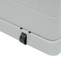vidaXL Caja de almacenamiento de jardín 420 L gris claro vidaXL Caja de almacenamiento de jardín 420 L gris claro