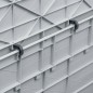 vidaXL Caja de almacenamiento de jardín 420 L gris claro vidaXL Caja de almacenamiento de jardín 420 L gris claro