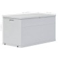 vidaXL Caja de almacenamiento de jardín 420 L gris claro vidaXL Caja de almacenamiento de jardín 420 L gris claro