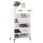 vidaXL Zapatero madera de ingeniería blanco 60x35x105 cm vidaXL Zapatero madera de ingeniería blanco 60x35x105 cm