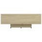 vidaXL Mesa de centro madera contrachapada color roble 85x55x31 cm vidaXL Mesa de centro madera contrachapada color roble 85x55x31 cm