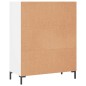 vidaXL Estantería madera de ingeniería blanco 69,5x32,5x90 cm vidaXL Estantería madera de ingeniería blanco 69,5x32,5x90 cm