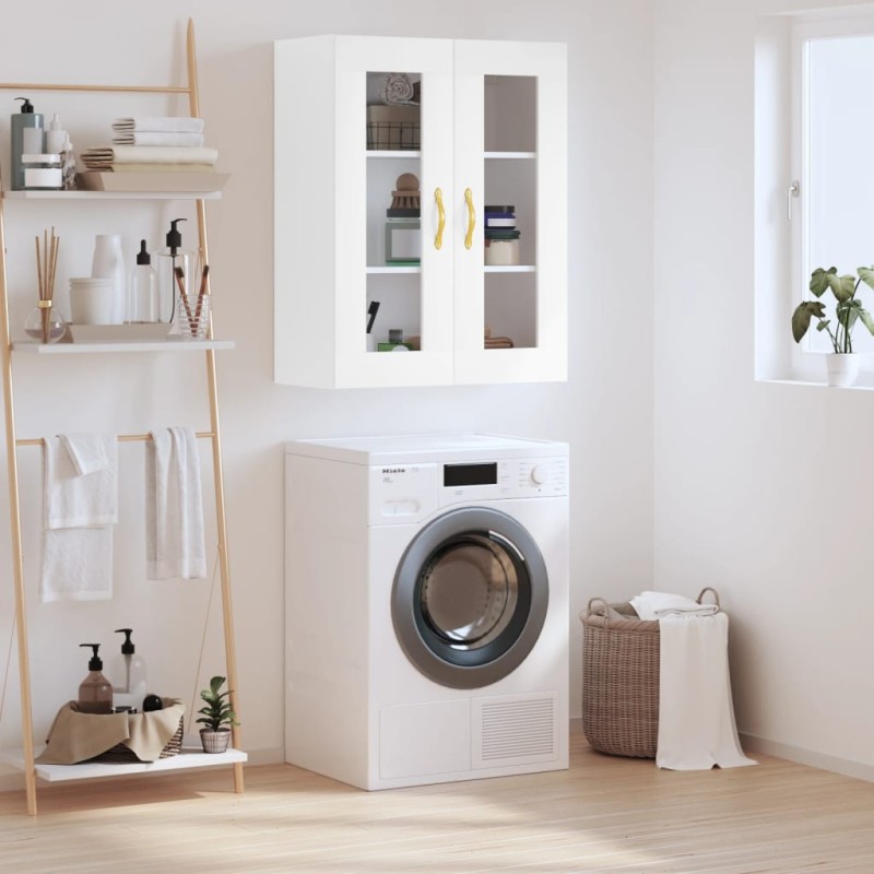 vidaXL Armario de pared blanco 69,5x34x90 cm vidaXL Armario de pared blanco 69,5x34x90 cm