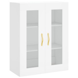 vidaXL Armario de pared blanco 69,5x34x90 cm