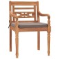 vidaXL Juego comedor de jardín 7 piezas con cojines madera maciza teca vidaXL Juego comedor de jardín 7 piezas con cojines madera maciza teca