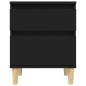 vidaXL Mesita de noche negro 40x35x50 cm vidaXL Mesita de noche negro 40x35x50 cm
