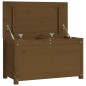vidaXL Caja de almacenaje madera maciza pino marrón miel 80x40x45,5 cm vidaXL Caja de almacenaje madera maciza pino marrón miel 80x40x45,5 cm